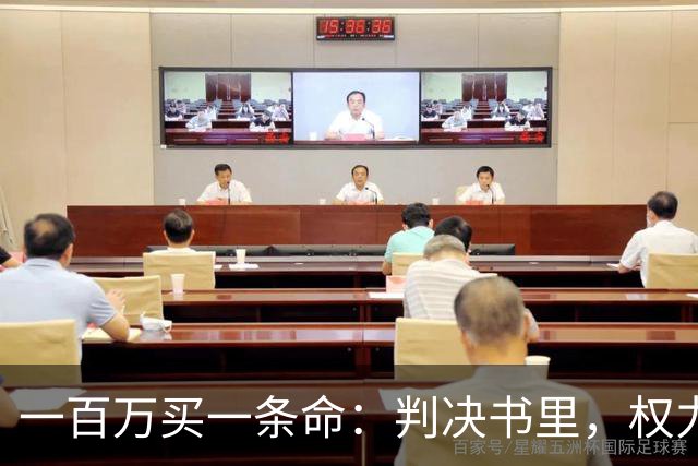 一百万买一条命：判决书里，权力最大的人被隐去了名字