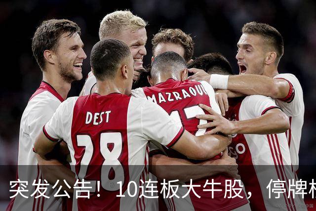 突发公告！10连板大牛股，停牌核查！
