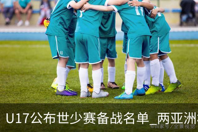 U17公布世少赛备战名单 两亚洲杯功臣落选引争议